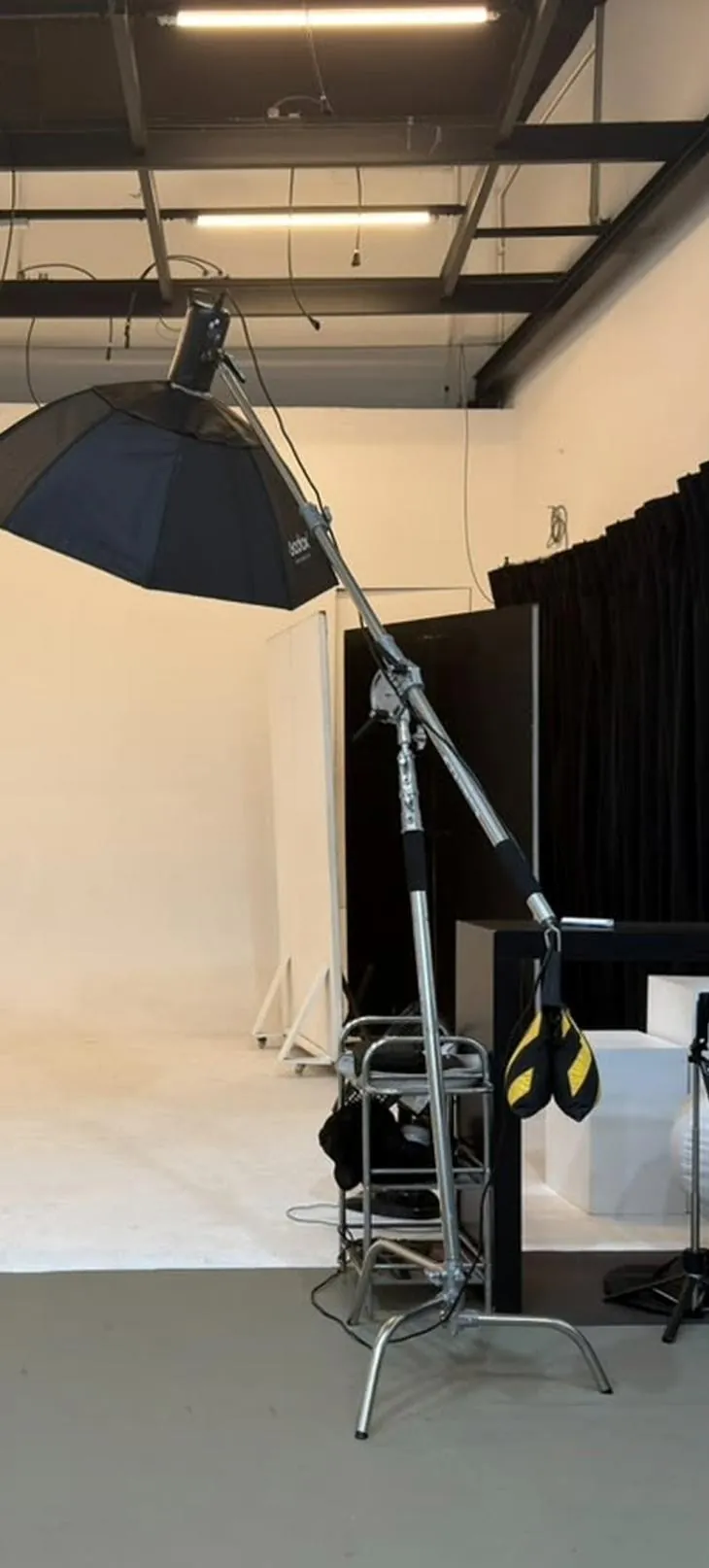Girafa de iluminação com softbox Godox